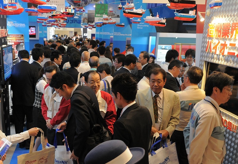 日本海事展展会现场(现场盛况)2