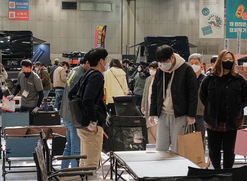 韩国露营展展会现场(现场盛况)9