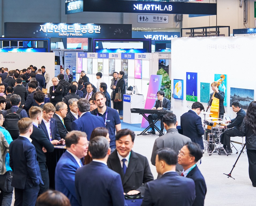 韩国无人机展展会现场(现场盛况)8