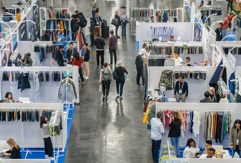 波特兰功能性面料展展会现场(现场盛况)1
