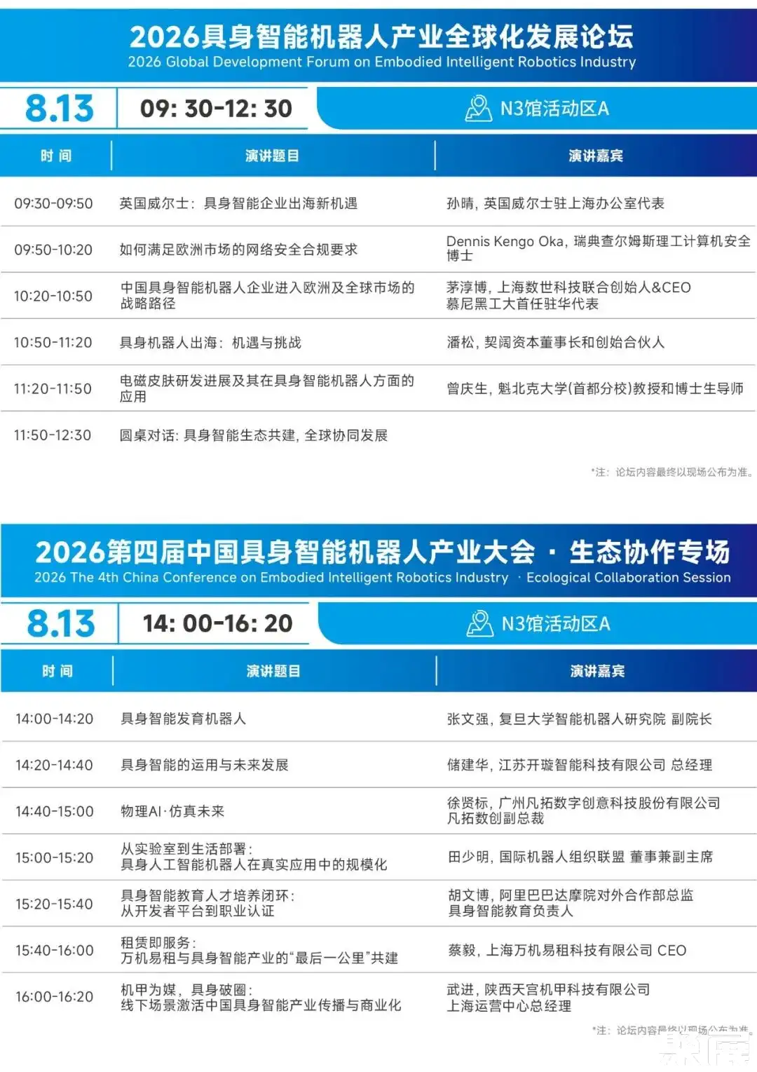 上海具身机器人展展会介绍3