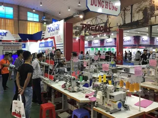 越南面料展现场图片1