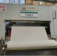 禾丰纸业TM61擦手纸机顺利开机出纸