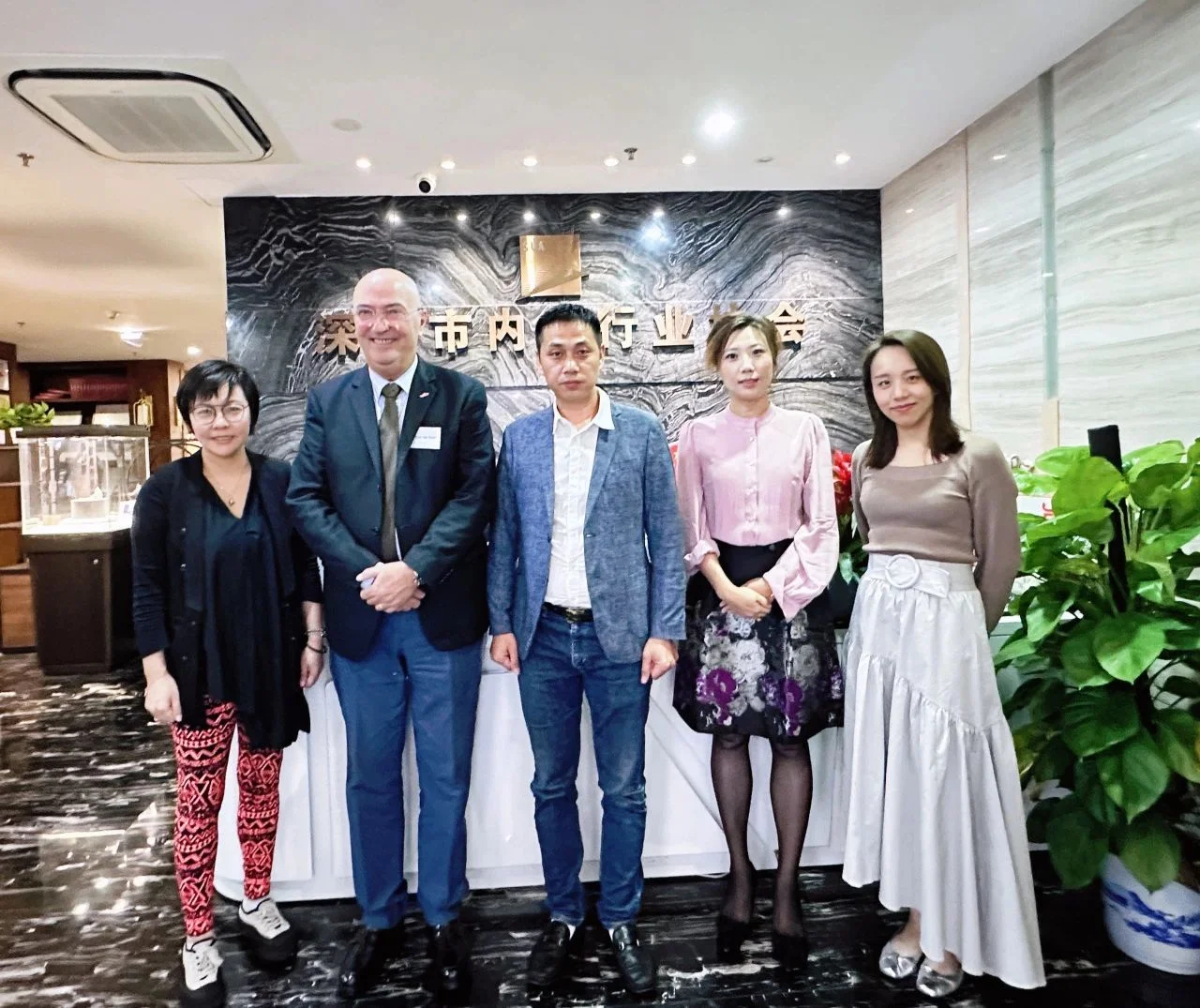 意大利投资推广署代表Stefano De Paoli一行莅临深圳市内衣行业协会调研