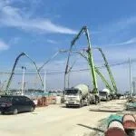 BICES 2025展商风采：中联重科多台泵车助建济南重点工程