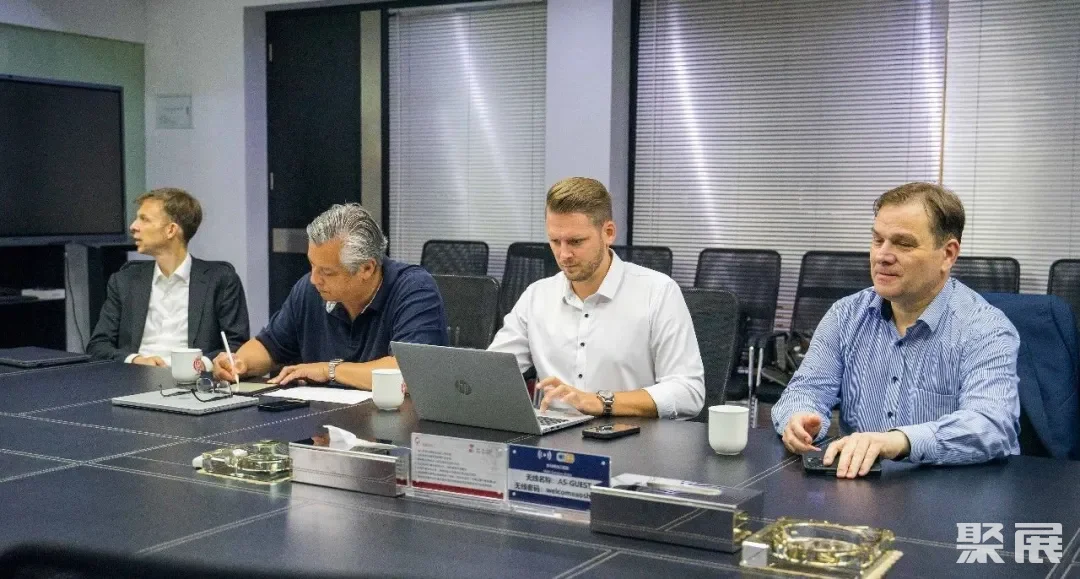 德国TENSOR一行参观考察澳盛科技！上海国际复合材料工业技术展2024展位预定、展位报价