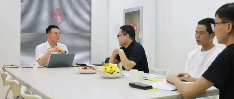 奔腾激光（浙江）股份有限公司总监宋稳一行到访华博展览