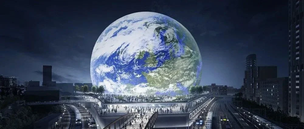 世界上最大LED球体馆在拉斯维加斯亮相