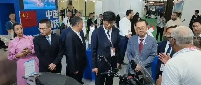 非洲贸易博览会（IATF2025）重庆馆在阿尔及利亚开馆