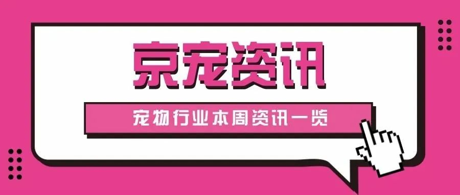 京宠资讯丨淘宝618发起“守护老宝贝计划”老龄宠物；首届宠物航空出行专题研讨会在成都召开