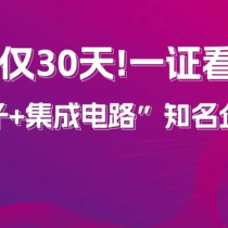 倒计时仅30天 | 一证看双展，与“光电子+集成电路”知名企业面对面！