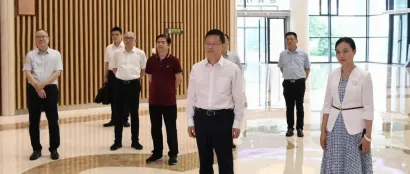 自治区副主席谭丕创到广西博览局调研东博会工作